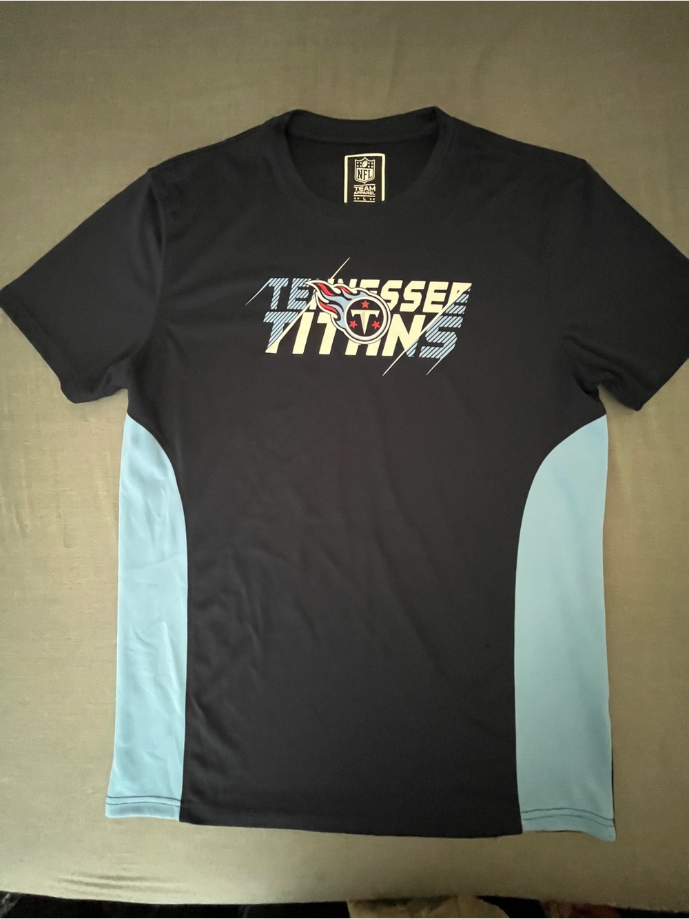NFL Team Apparel Tennessee Titans Short Sleeve Performance Graphic T-Shirt